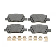 Колодки гальмівні задні TEXTAR 2645901 для Hyundai Santa Fe, Kia Carnival, Sorento 2005-2012, 125x50.5 мм