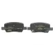 Колодки гальмівні задні TEXTAR 2645901 для Hyundai Santa Fe, Kia Carnival, Sorento 2005-2012, 125x50.5 мм