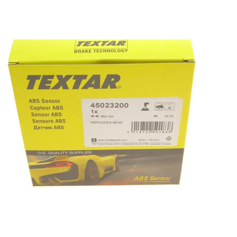 Датчик ABS передній TEXTAR 45023200 для Mercedes-Benz Sprinter 906 2006-2016