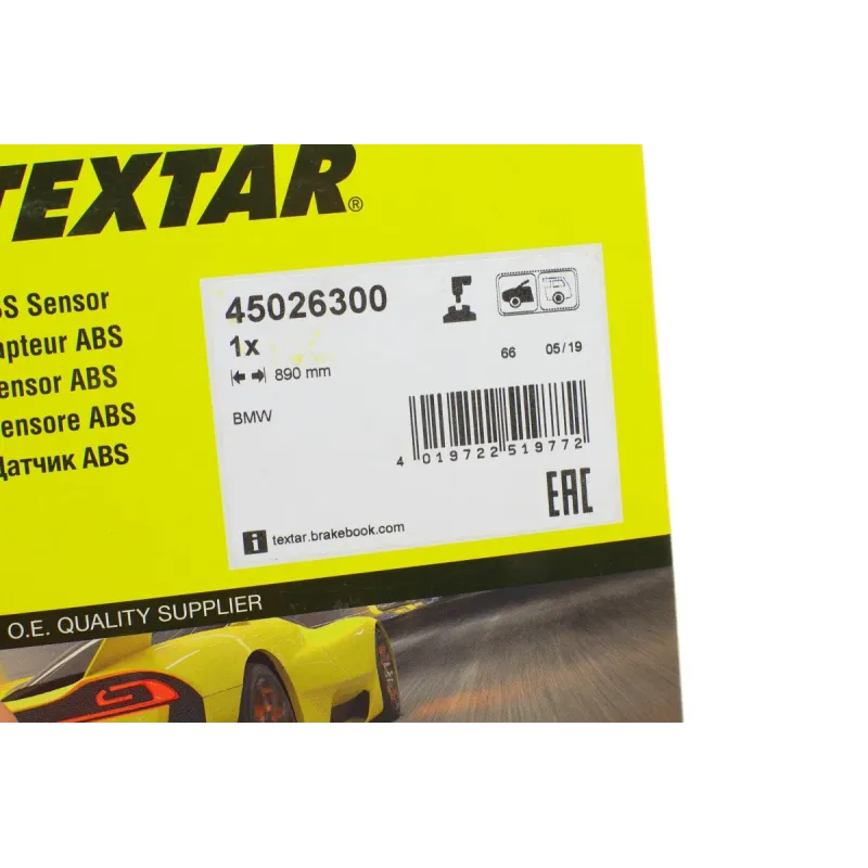 Датчик ABS (передній) BMW 7 (E65/E66/E67) 01-08 (L)