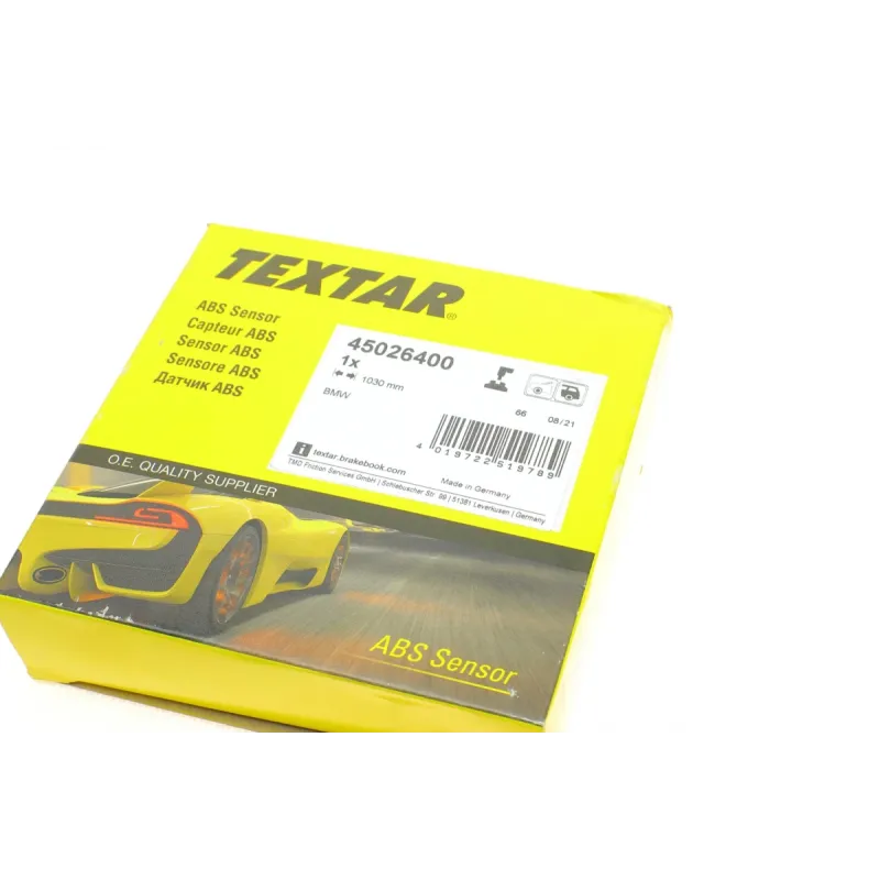 Датчик ABS задній TEXTAR 45026400 для BMW 7 (E65/E66/E67) 2001-2011, 1030 мм