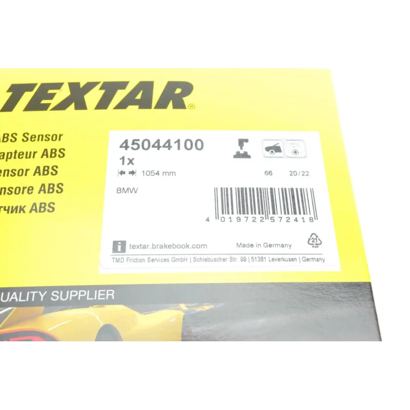 Датчик ABS (передній) BMW 3 (G20/G21)/4 (G26) 18- (L=1054mm)