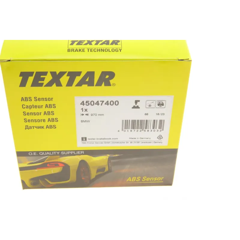 Датчик ABS задній TEXTAR 45047400 для BMW 5 (G30) 2016-, 7 (G11/G12) 2015-