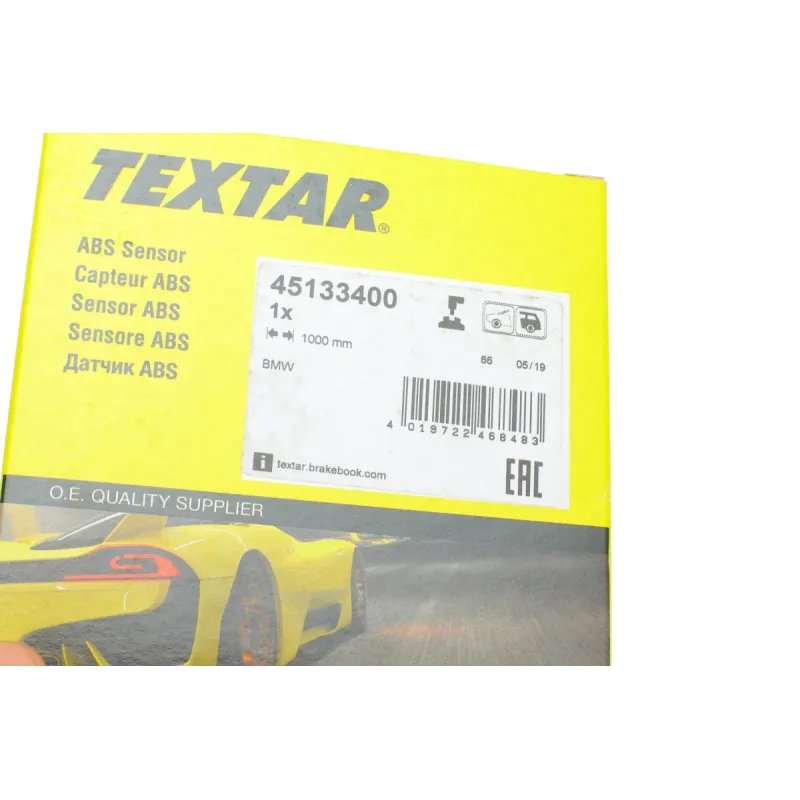 Датчик ABS задній TEXTAR 45133400 для BMW 3 (E90/E91/E92/E93) 2004-2013, довжина 1000 мм