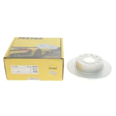 Диск гальмівний задній TEXTAR 92120903 для Audi A3, Seat Altea, Volkswagen Caddy 253x9.9 мм