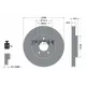 Диск гальмівний передній TEXTAR 92167405 для Nissan X-Trail T31, Juke F15, 296x26 мм