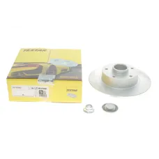 Диск гальмівний задній TEXTAR 92195903 для Renault Megane III, Scenic III, Grand Scenic III 260x8 мм