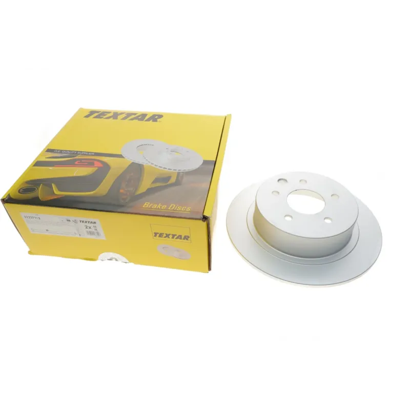 Диск гальмівний задній TEXTAR 92237103 для Nissan Juke F15, Qashqai J10 2007-2013, 291x9 мм