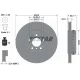 Диск гальмівний задній TEXTAR 92253925 для BMW 5 (F10/F11)/6 (F06/F13)/7 (F01-04) 345x24 мм