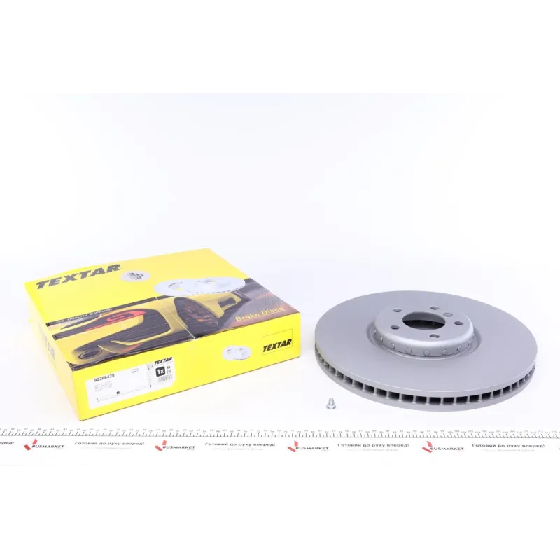 Диск гальмівний передній TEXTAR 92266425 для BMW X5 (E70) X6 (E71) 385x36 мм