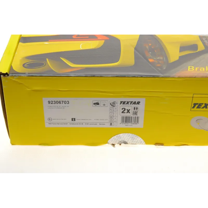 Диск гальмівний (передній) Ford Focus 1.0/1.5 EcoBoost/2.0 EcoBlue 18- (308x27) PRO