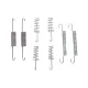 Комплект пружинок колодок ручника VW LT 28-35/MB Sprinter 208-316 (160x25) (Ate, Bosch)