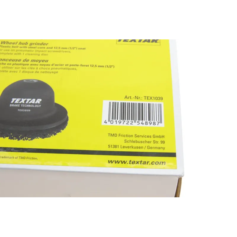 Інструмент для чистки маточини колеса TEXTAR TEX1039 150 мм, 1/2 дюйм