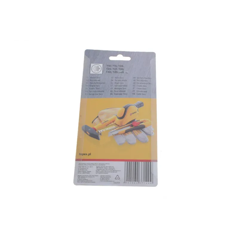 Набір ключів Г-под. Torx T10-T50