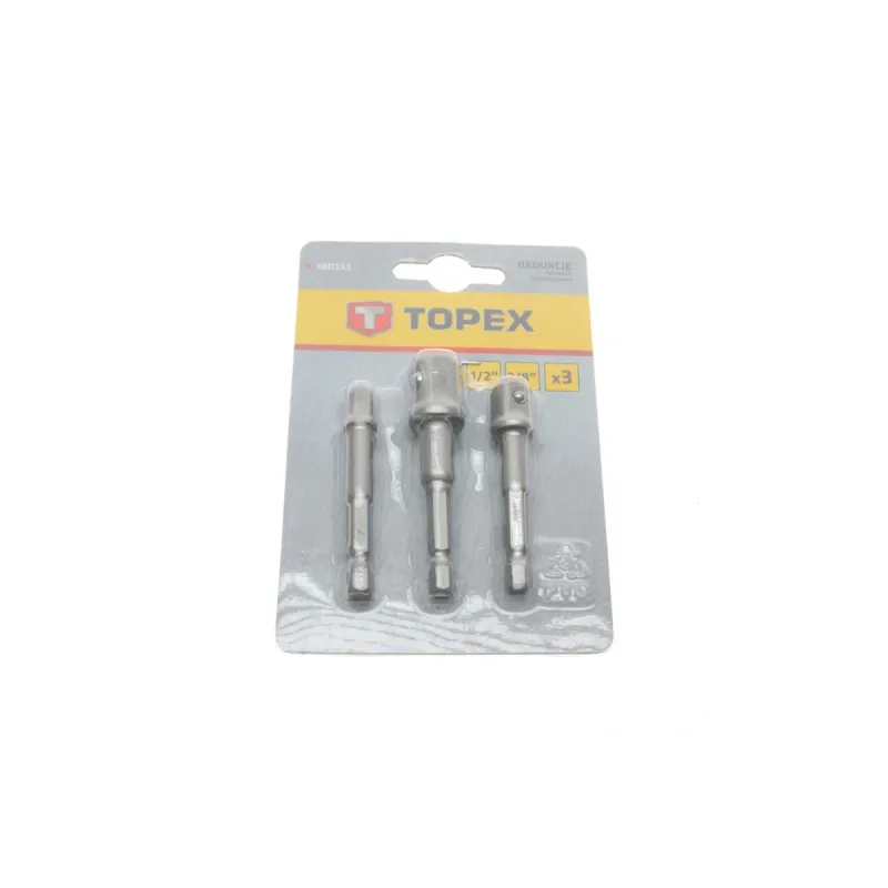 Набір перехідників для шуруповерта TOPEX 38D151 M6x1/2