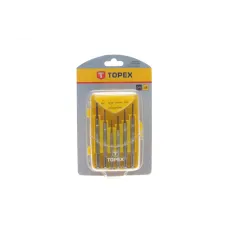 Набір прецизійних викруток SL, PH 6 од. TOPEX 39D559