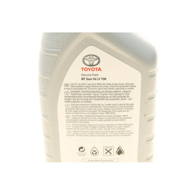 Трансмісійна олива 75W Getriebeoil LV TOYOTA 08885-81001 (1л)