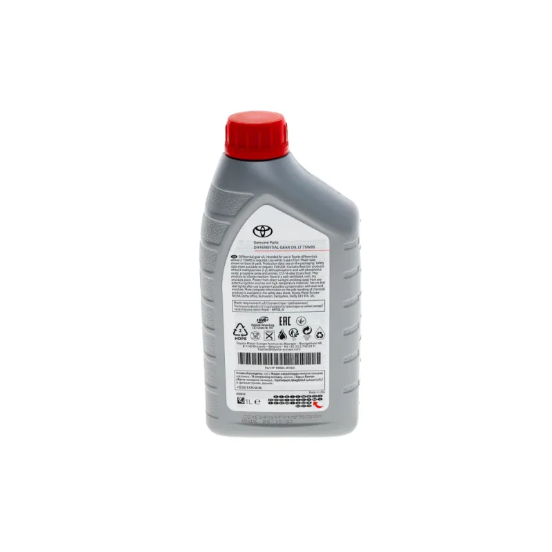 Трансмісійна олива TOYOTA 75W-85 Differential Gear Oil 1 л, артикул 08885-81060