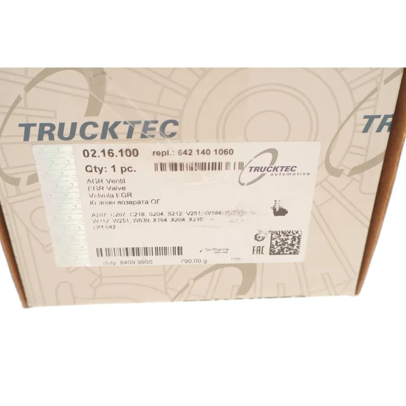Клапан EGR MB Vito (W639) 3.0CDI OM642 10-