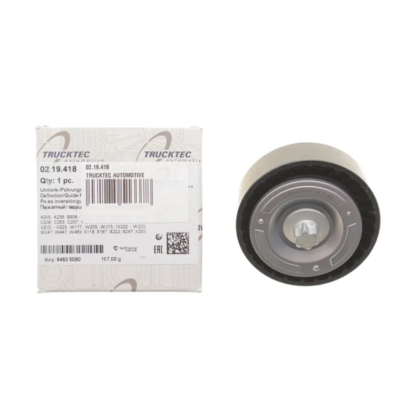 Ролик генератора TRUCKTEC AUTOMOTIVE 02.19.418 для Mercedes-Benz Vito (W447) 2014-, OM622/651