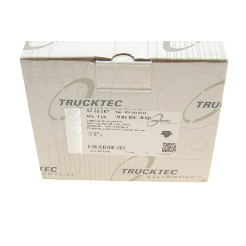 Подушка АКПП TRUCKTEC AUTOMOTIVE 02.22.087 задня для Mercedes-Benz Sprinter 906 (2006-), 2.2-3.0CDI