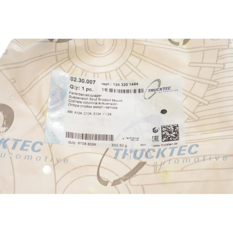 Подушка амортизатора переднього TRUCKTEC AUTOMOTIVE 02.30.007 для Mercedes-Benz E-class W124 1985-1998