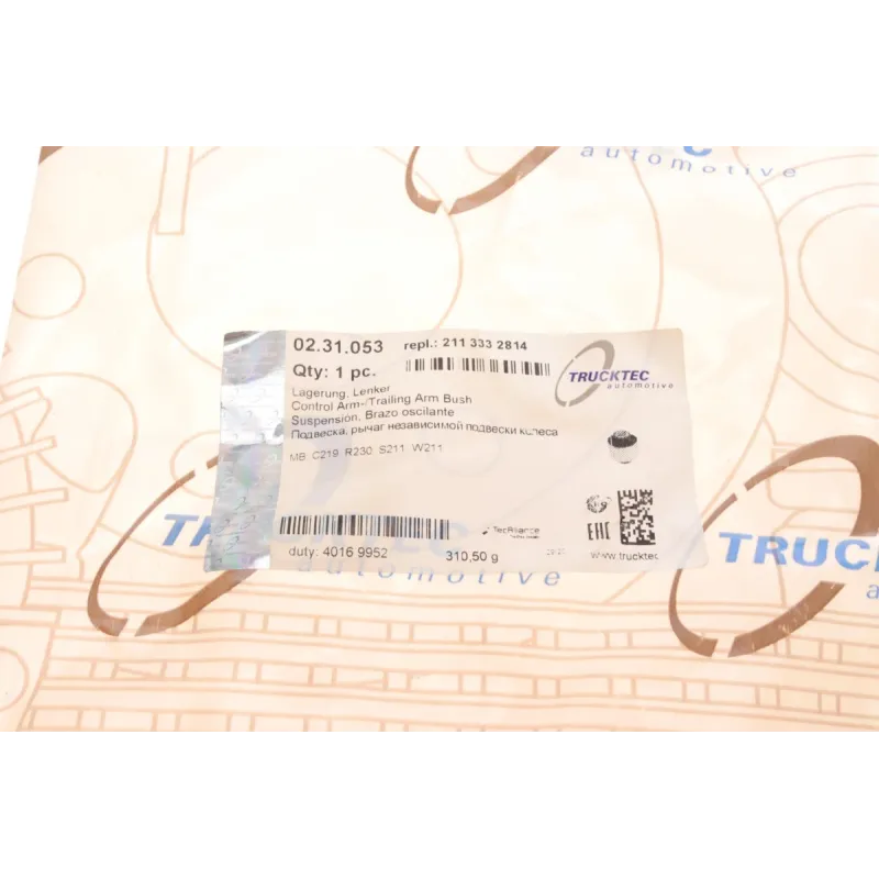 Сайлентблок важеля переднього TRUCKTEC AUTOMOTIVE 02.31.053 для Mercedes-Benz E-Class W211, CLS C219