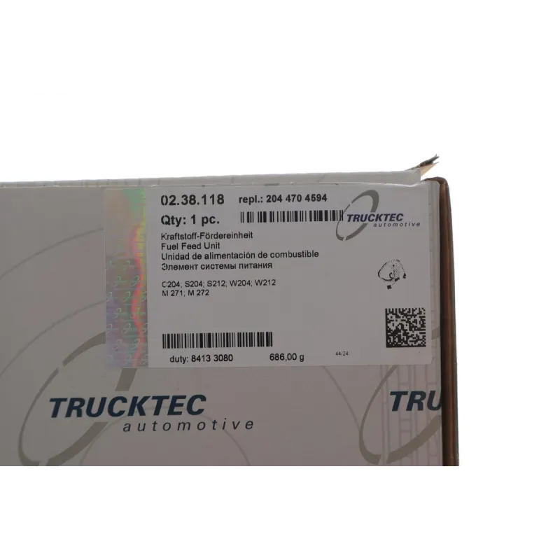 Насос паливний TRUCKTEC AUTOMOTIVE 02.38.118 для Mercedes-Benz C-Class W204/E-Class W212 2007-2015