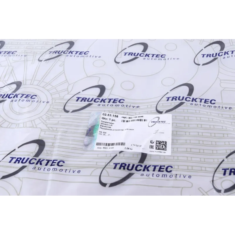 Склопідіймач лівий TRUCKTEC AUTOMOTIVE 02.53.158 для Mercedes-Benz Sprinter 906, Volkswagen Crafter 2006-