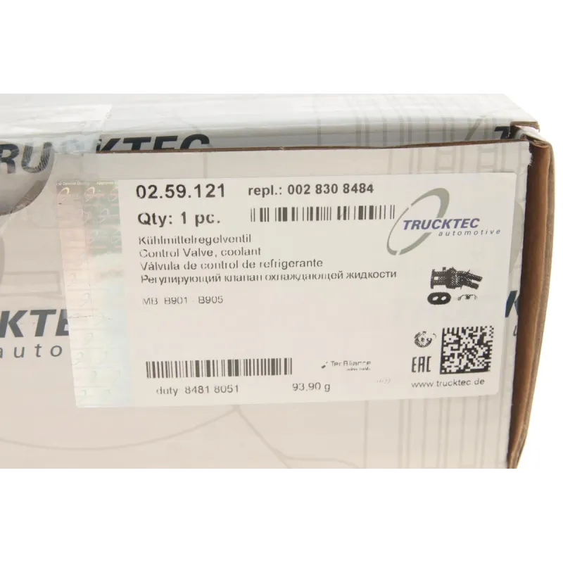 Кран пічки MB Sprinter CDI 00-06