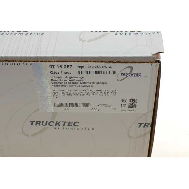Колектор випускний VW T5 2.5TDI 03-