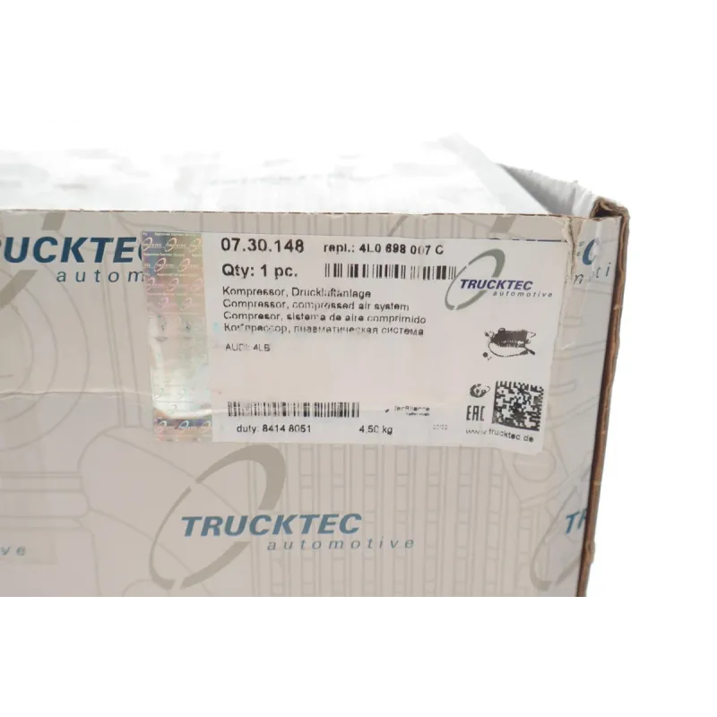Компресор пневмопідвіски TRUCKTEC AUTOMOTIVE 07.30.148 для Audi Q7 (4L) 2006-2012