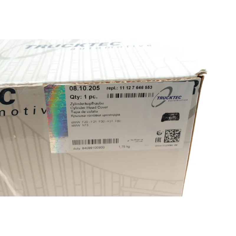 Кришка клапанів TRUCKTEC AUTOMOTIVE 08.10.205 для BMW 1 (F20/F21), 3 (F30/F80) 2010-