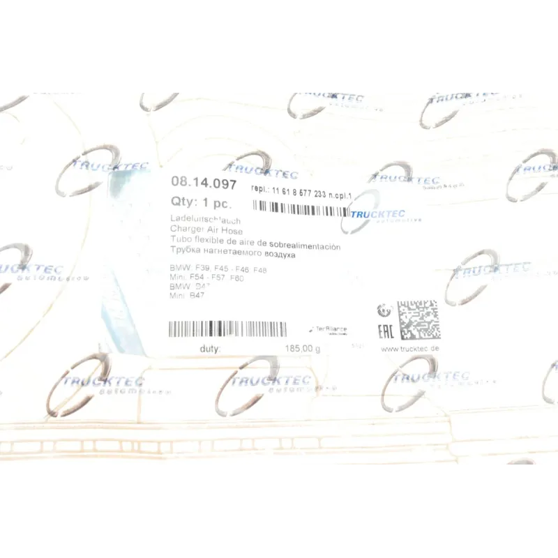 Патрубок турбіни TRUCKTEC AUTOMOTIVE 08.14.097 для BMW X1 (F48) X2 (F39) 2014-, N47 C20