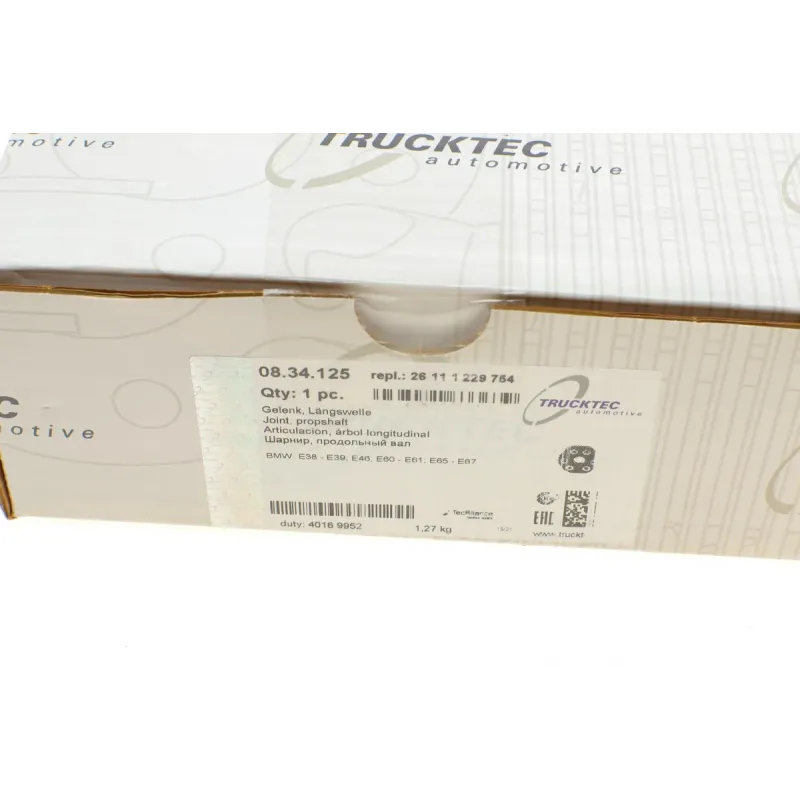 Муфта кардана TRUCKTEC AUTOMOTIVE 08.34.125 для BMW 3 E46, 5 E39, 7 E38, X3 E83