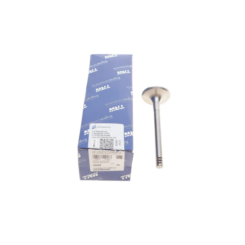 Клапан випускний TRW Engine Components 33416 для Audi 100/80/A4/A6, Volkswagen Caddy/T5 33x7x91.2 мм