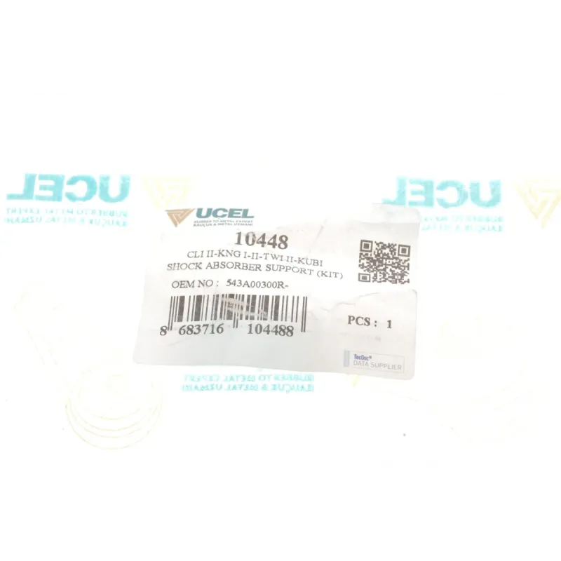 Подушка амортизатора переднього з підшипником UCEL 10448 для Renault Kangoo, Nissan Kubistar, Clio II