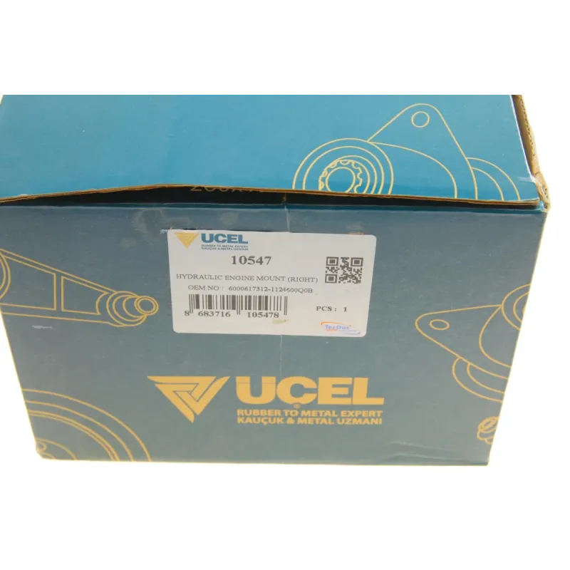 Подушка двигуна права UCEL 10547 для Renault Trafic III, Opel Vivaro B, Fiat Talento 1.6 dCi