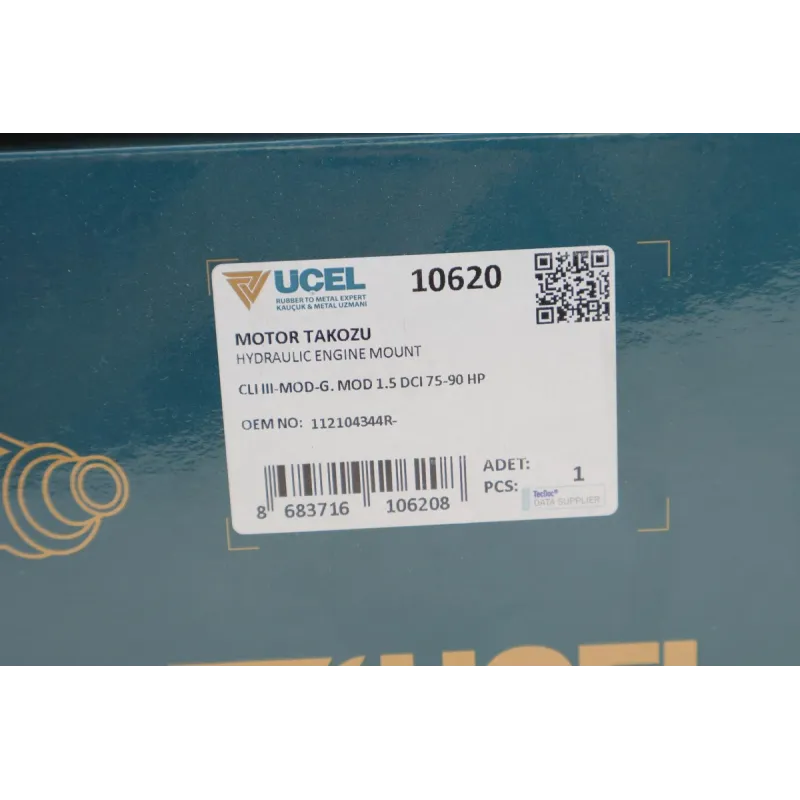 Подушка двигуна права UCEL 10620 для Renault Clio III 1.5dCi 2005-2014