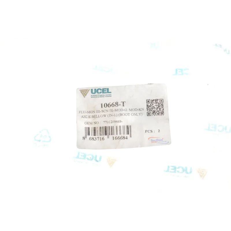 Пильник ШРКШ (внутрішній) Renault Kangoo 1.6/1.5DCI 08-