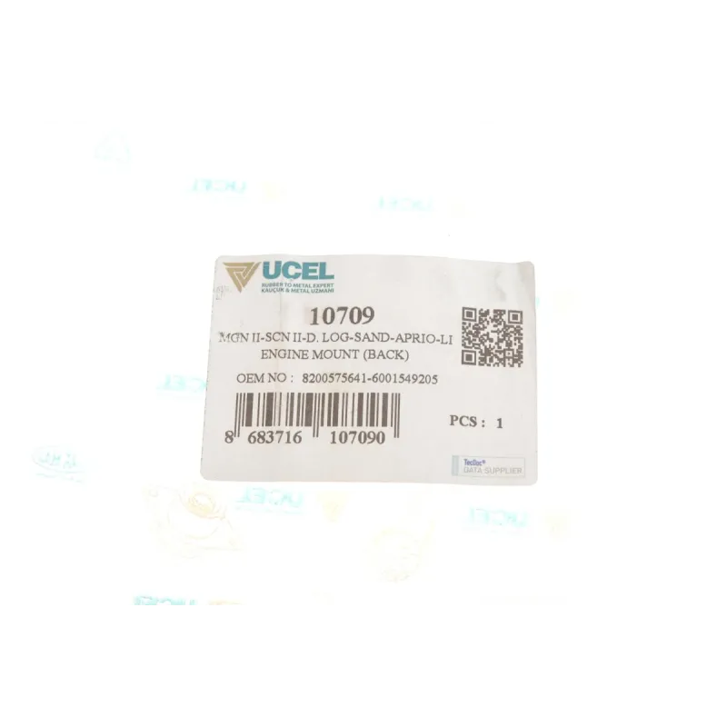 Подушка двигуна (задня/нижня) Dacia Logan/Renault Megane II 1.4/1.5dCi/1.6 16V 04-