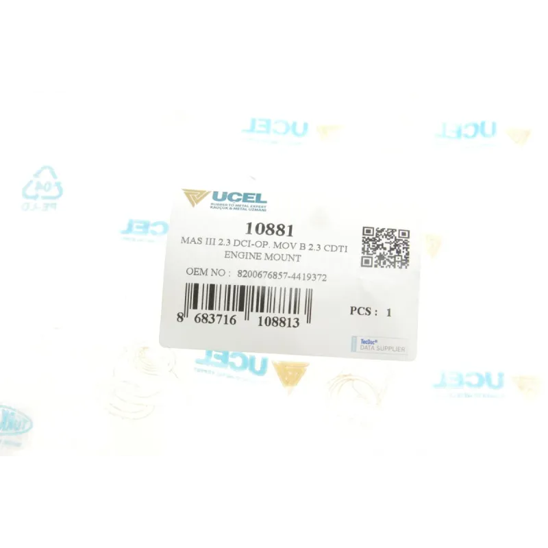 Подушка КПП Renault Master 2.3dCi 10- (FWD) (L)