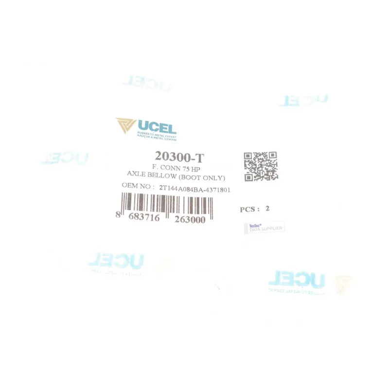 Пильник ШРКШ зовнішній UCEL 20300-T для Ford Tourneo Connect 1.8 TDCi 2002-, 27.3x89.9x125 мм