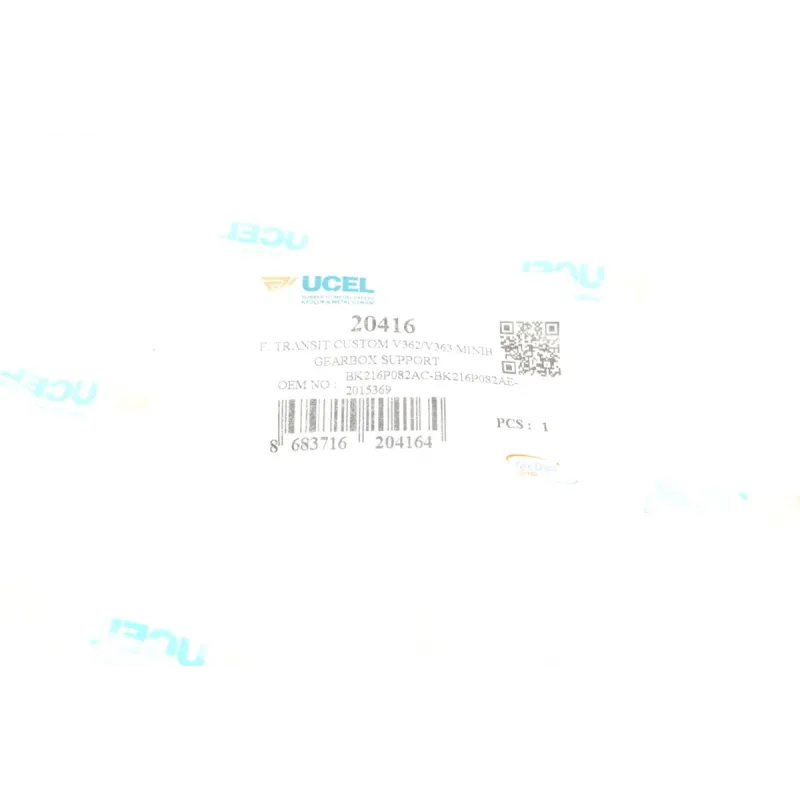 Подушка КПП Ford Transt Custom 2.0EcoBlue/2.2TDCi 12- (косточка)
