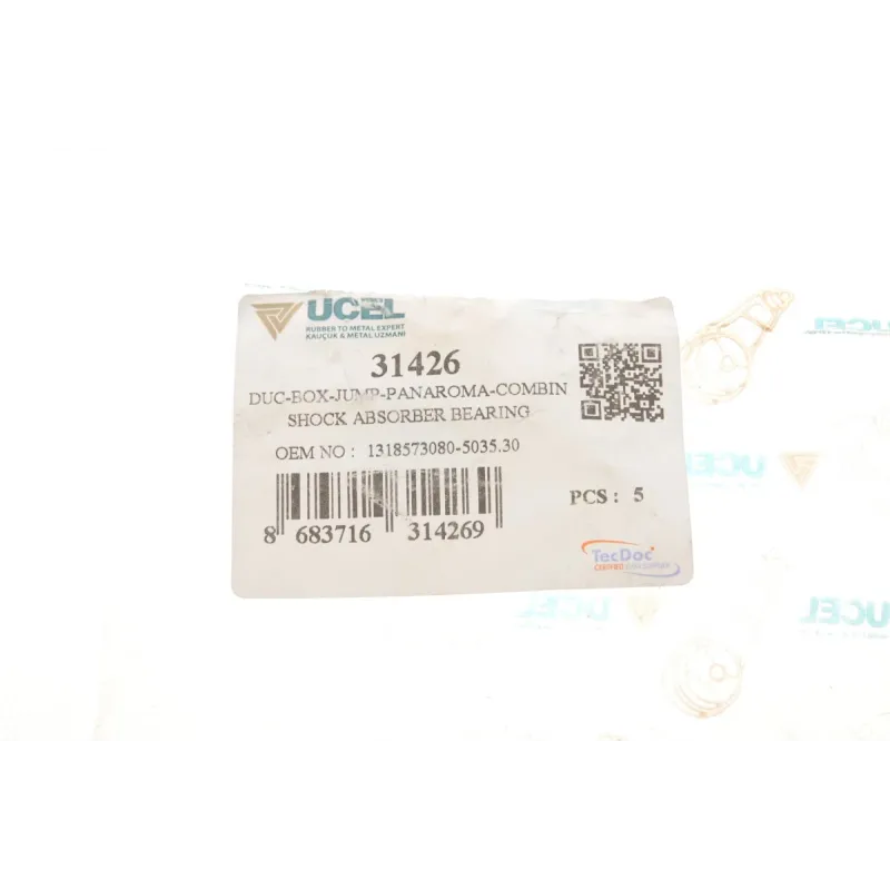 Підшипник амортизатора опорний UCEL 31426 для Fiat Ducato, Citroen Jumper (передня вісь ліворуч)