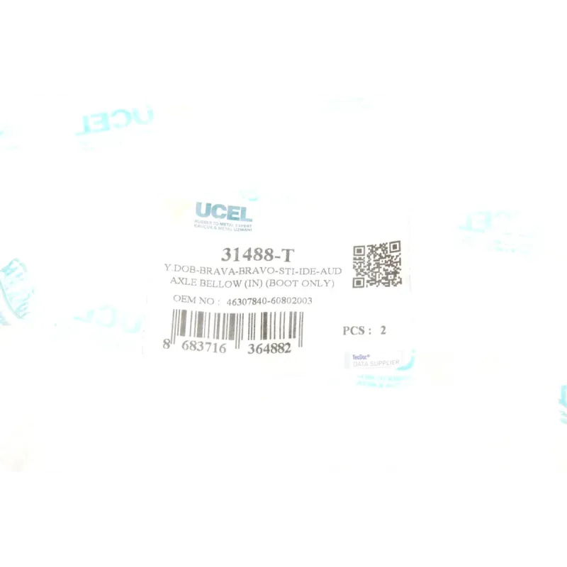 Пильник ШРКШ внутрішній UCEL 31488-T для VW Golf IV, Audi A6 1998-2005, 24x70x116 мм