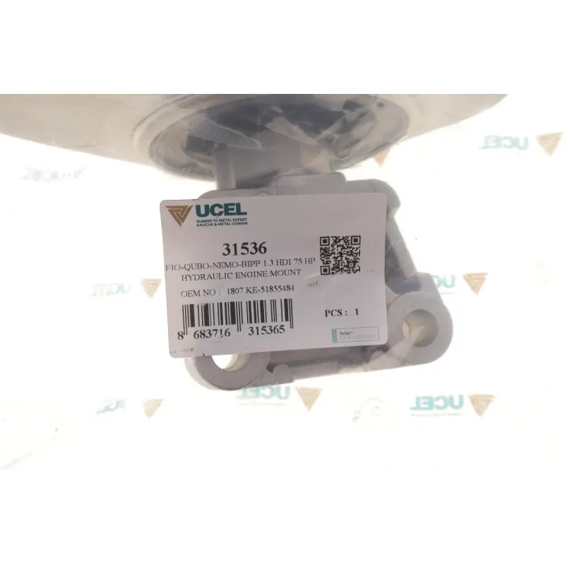 Подушка двигуна задня UCEL 31536 для Peugeot Bipper, Fiat Fiorino, Citroen Nemo 1.3 HDi