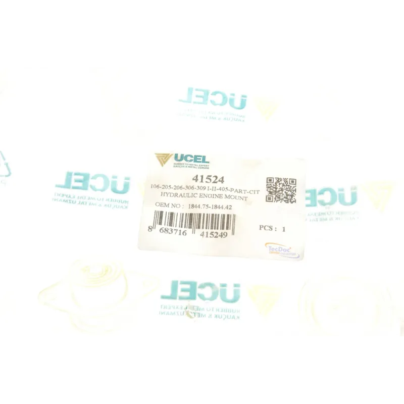 Подушка двигуна права UCEL 41524 для Citroen Berlingo/Peugeot Partner 1.6 16V/1.6HDI 00-