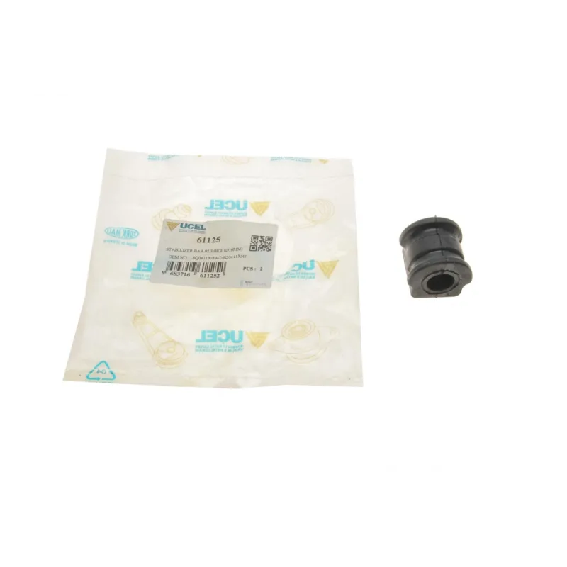 Втулка стабілізатора переднього UCEL 61125 для VW Polo, Skoda Fabia, Seat Ibiza (d=16mm)