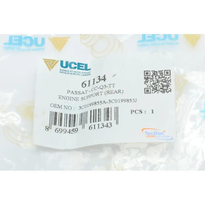 Подушка двигуна задня UCEL 61134 для Volkswagen Passat B6 B7, Audi TT 8J, CC